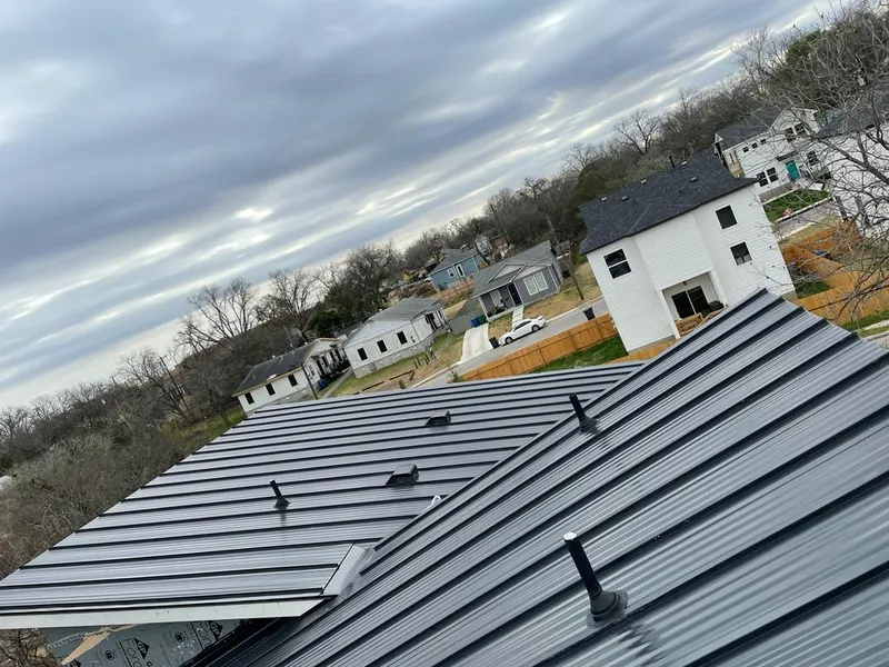Standing seam metal roof panels with vents for Skylight Repair in Cobleskill